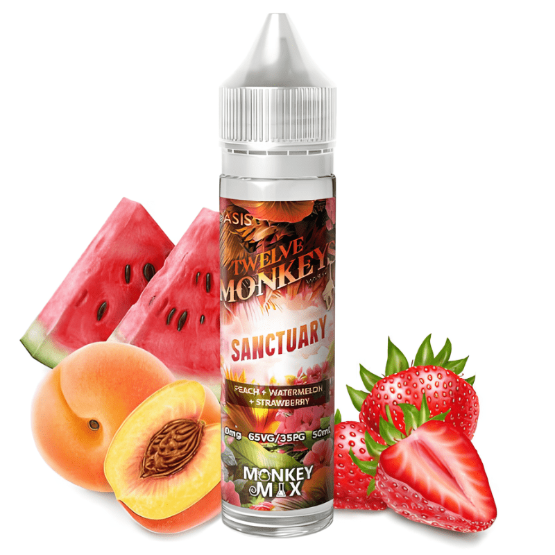 E-Liquide Twelve Monkeys 50ml - Sanctuary - BYCLOPE