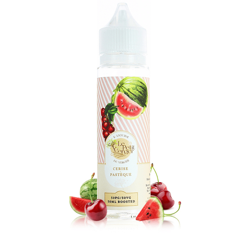 E-liquide Cerise Pastèque 50ml Le Petit Verger - Savourea - BYCLOPE