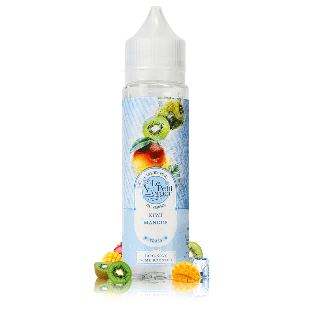 E-liquide Kiwi Mangue Frais 50ml Le Petit Verger - Savourea - BYCLOPE