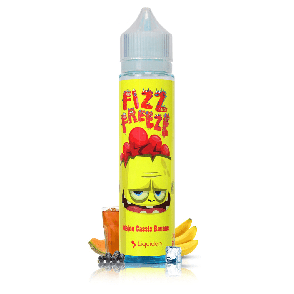 Melon Cassis Banane 50ml Fizz and Freeze - Liquideo - BYCLOPE