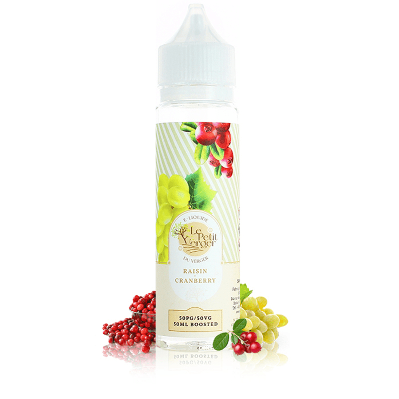 E-liquide Raisin Cranberry 50ml Le Petit Verger - Savourea - BYCLOPE