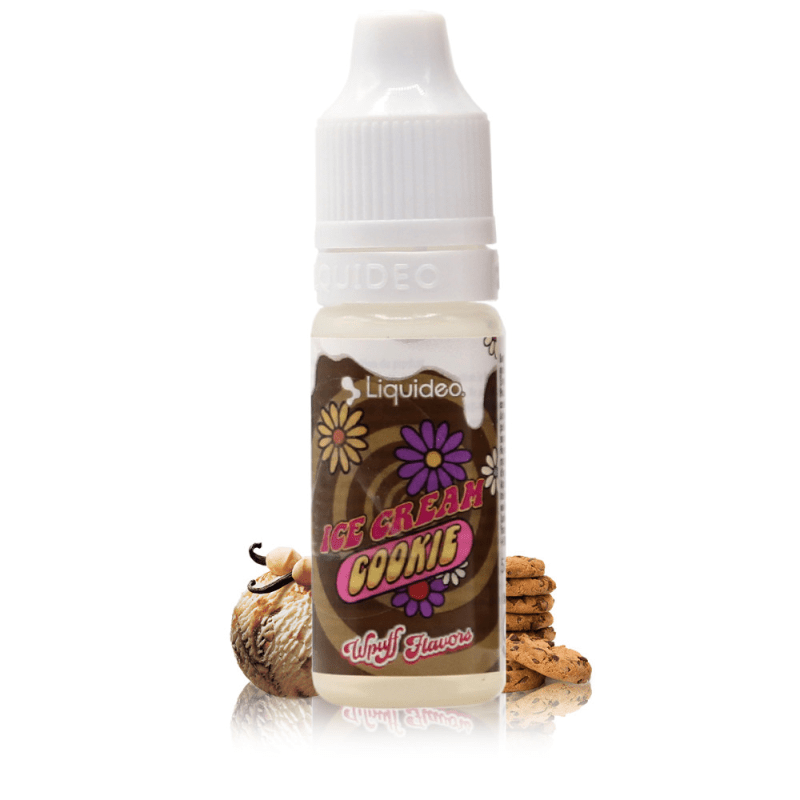 E-liquide Ice Cream Cookie 10ml Liquideo