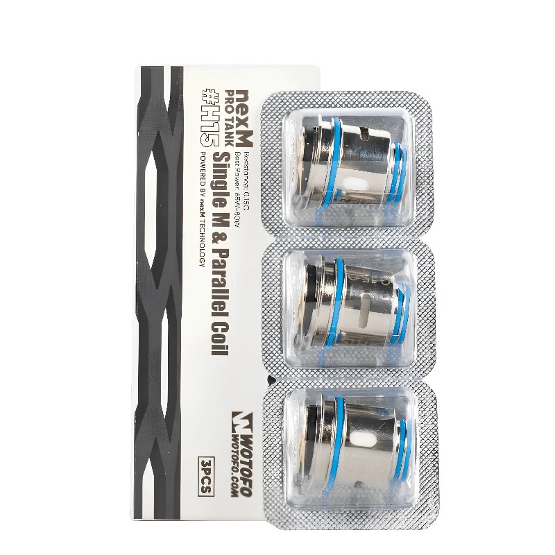 nexM Pro tank coils (3pcs) - WOTOFO - BYCLOPE