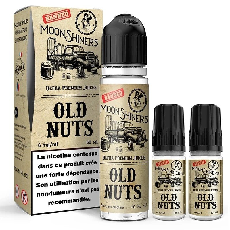 Old Nuts - MoonShiners - Le French Liquide - 60ml - BYCLOPE