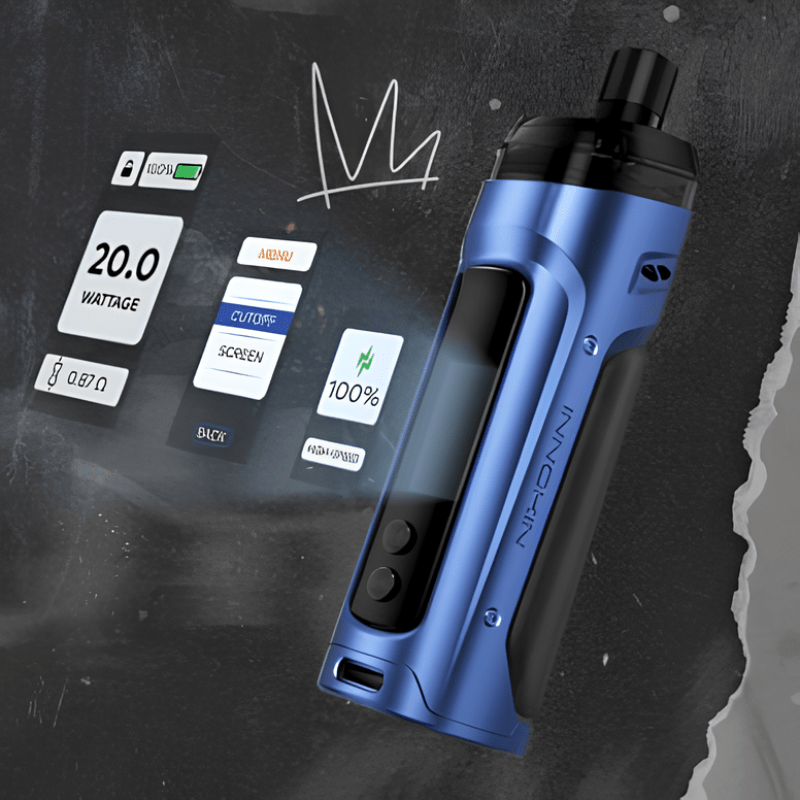 Pack Kroma Nova 3000mAh - Innokin - Couleur : Mahogany Brown - BYCLOPE