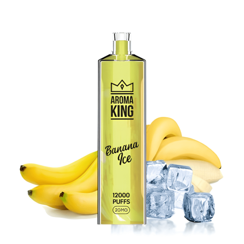 Puff 12000 Banana Ice - Aroma King - BYCLOPE