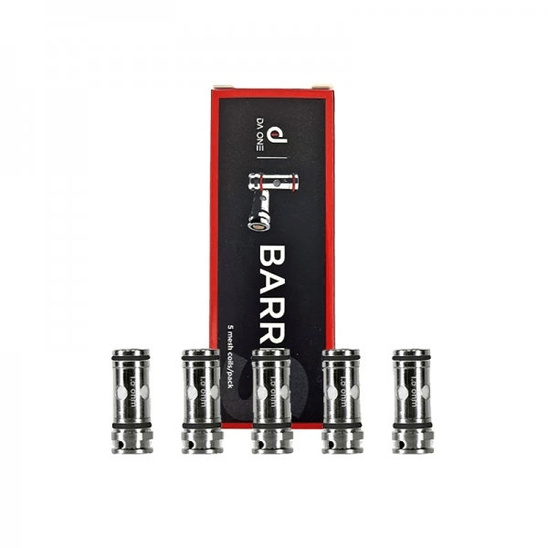 Résistances Barrel S 1.0/1.2ohm (5pcs) - Da One Tech - BYCLOPE