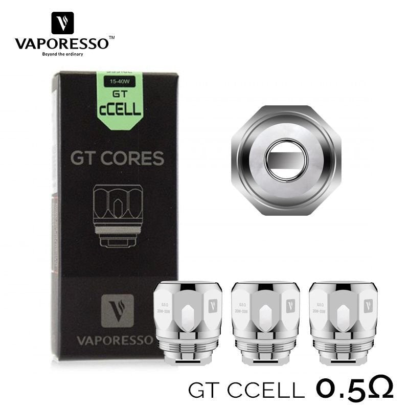 Résistances GT Cores x3 - Vaporesso - BYCLOPE