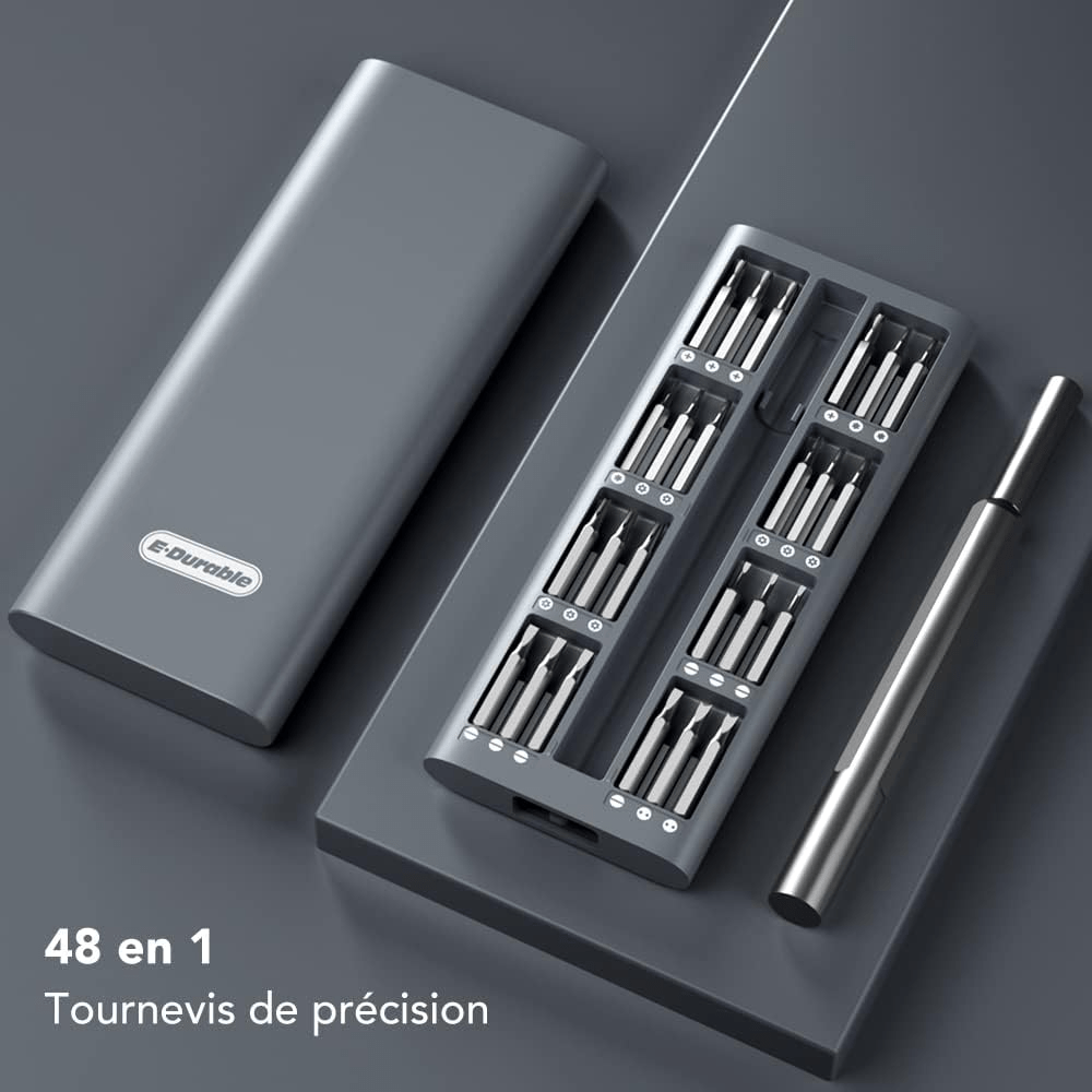 Tournevis de précision kit complet 51 en 1 - Kingsdun - BYCLOPE