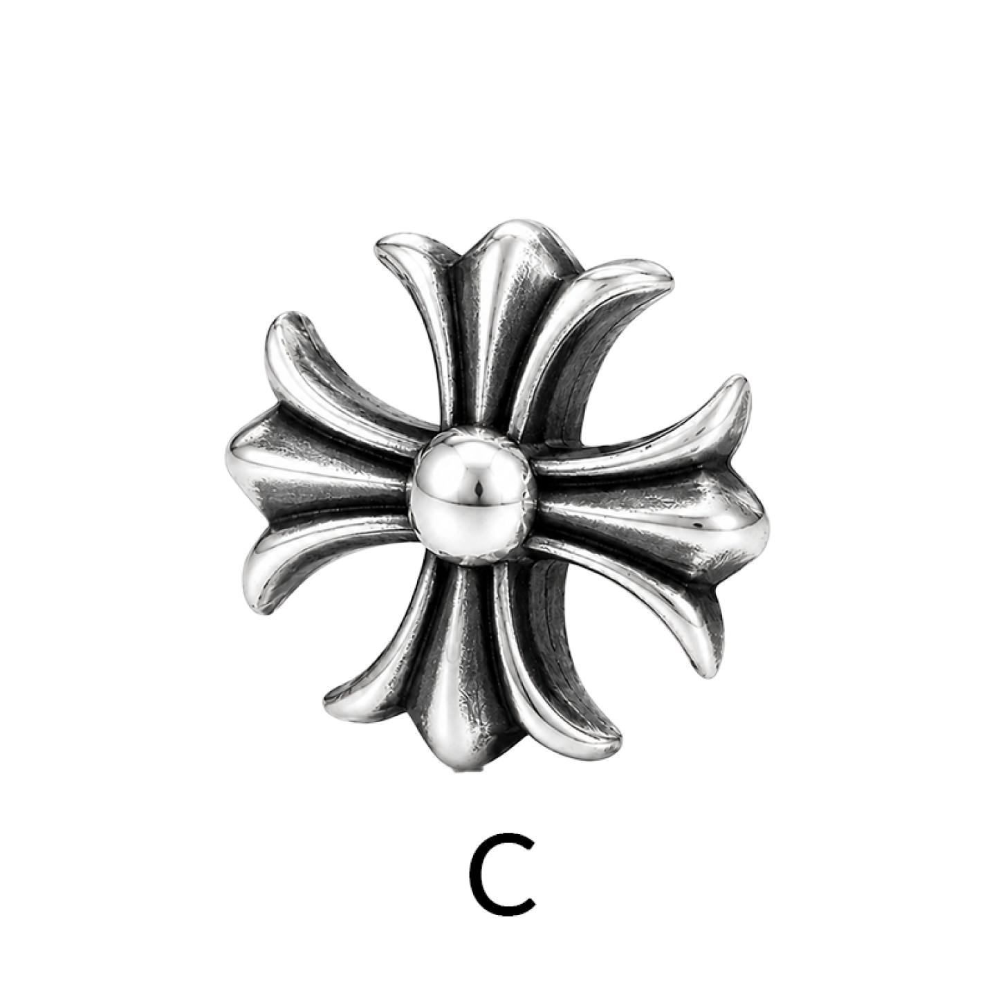 Emblème Argent 925 Thunder Cloud motif C