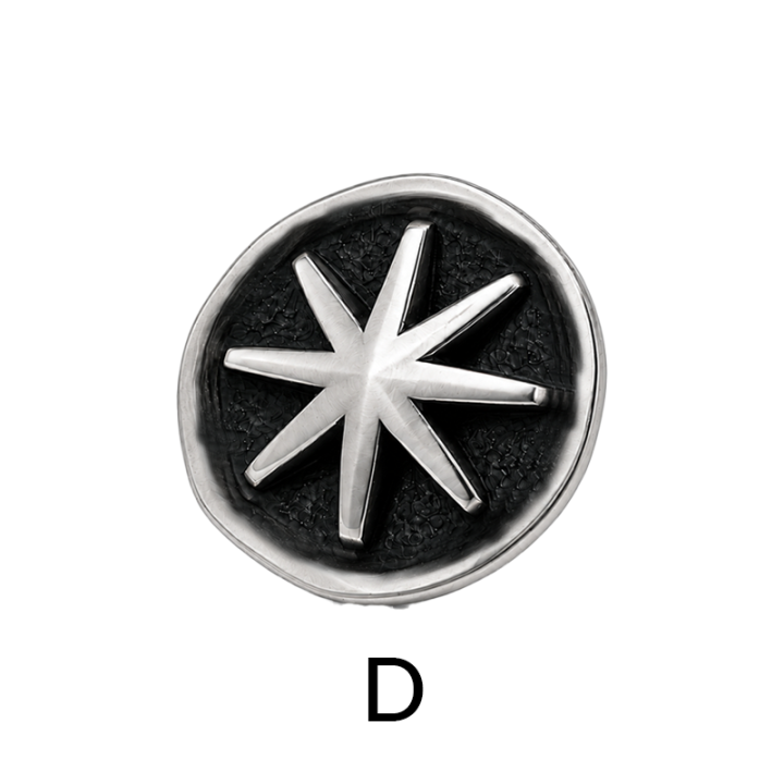 Emblème Argent 925 Thunder Cloud motif D