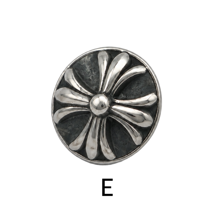 Emblème Argent 925 Thunder Cloud motif E