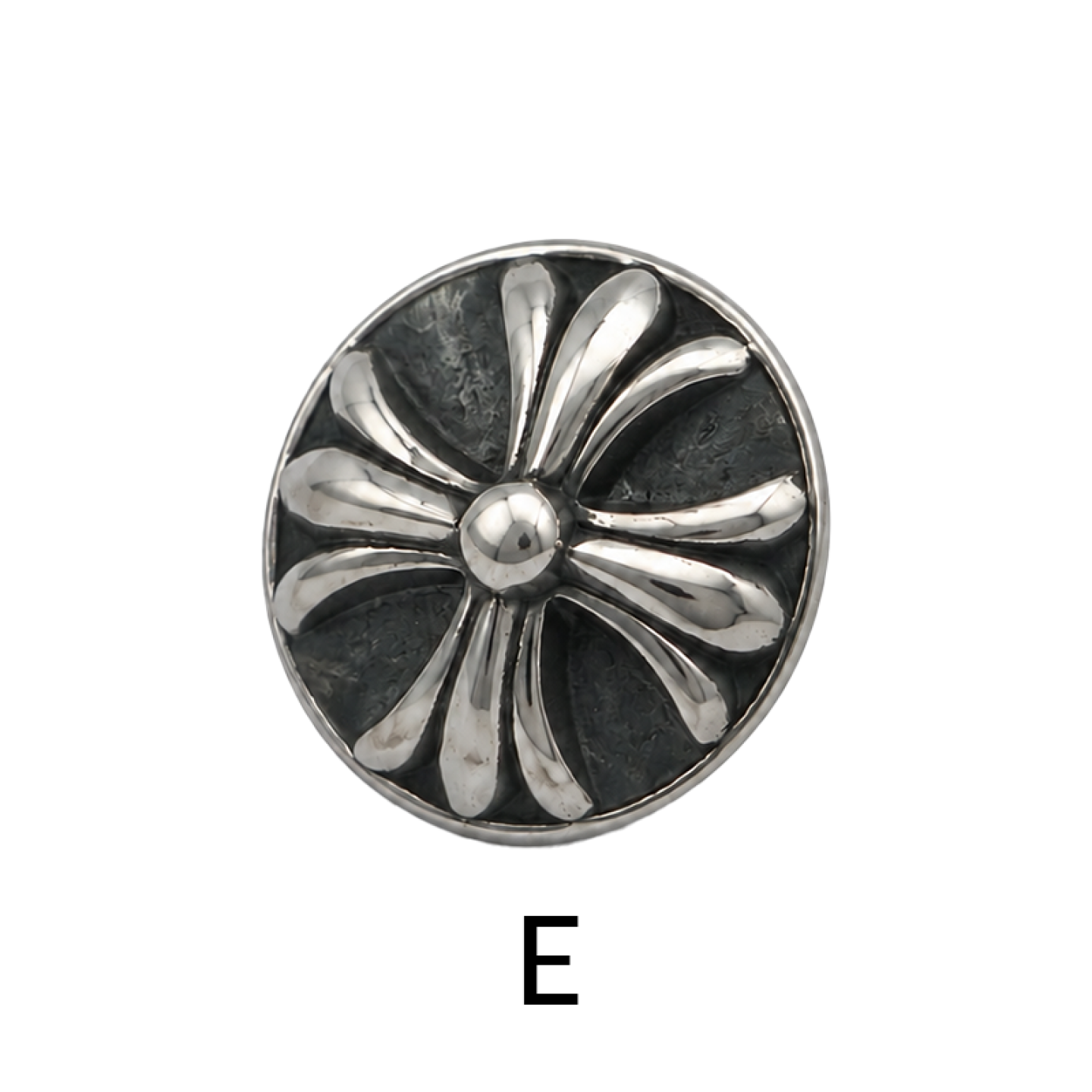 Emblème Argent 925 Thunder Cloud motif E