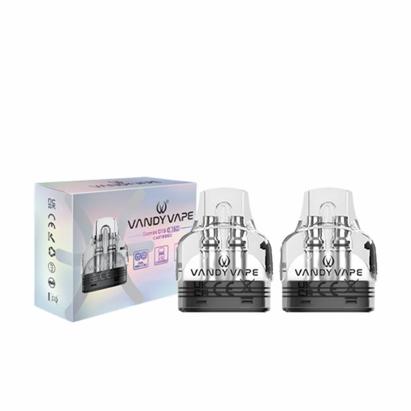 Cartouches Gemini x2 Vandy Vape, vue 5