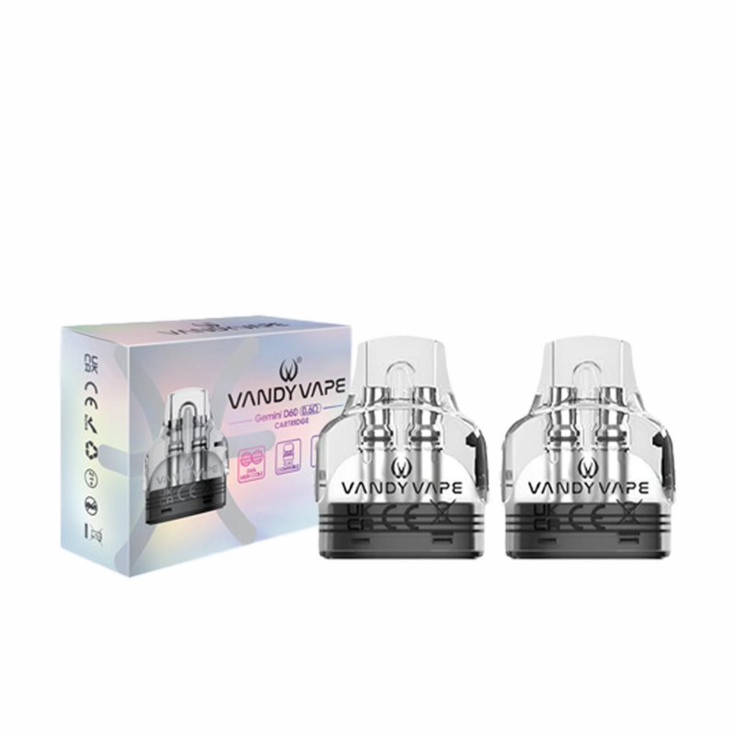 Cartouches Gemini x2 Vandy Vape, vue 8