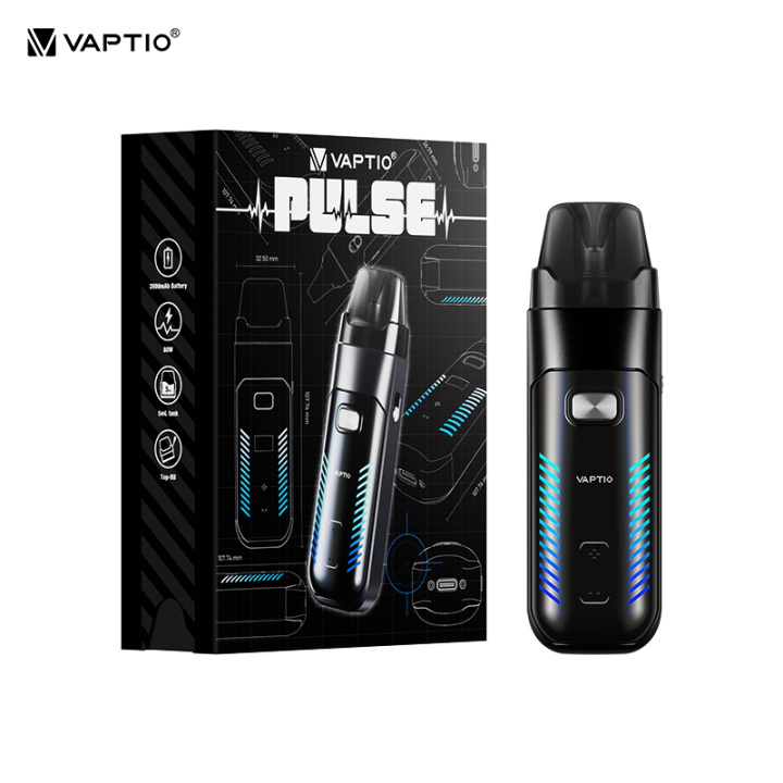 Kit Pulse Vaptio coloris Black