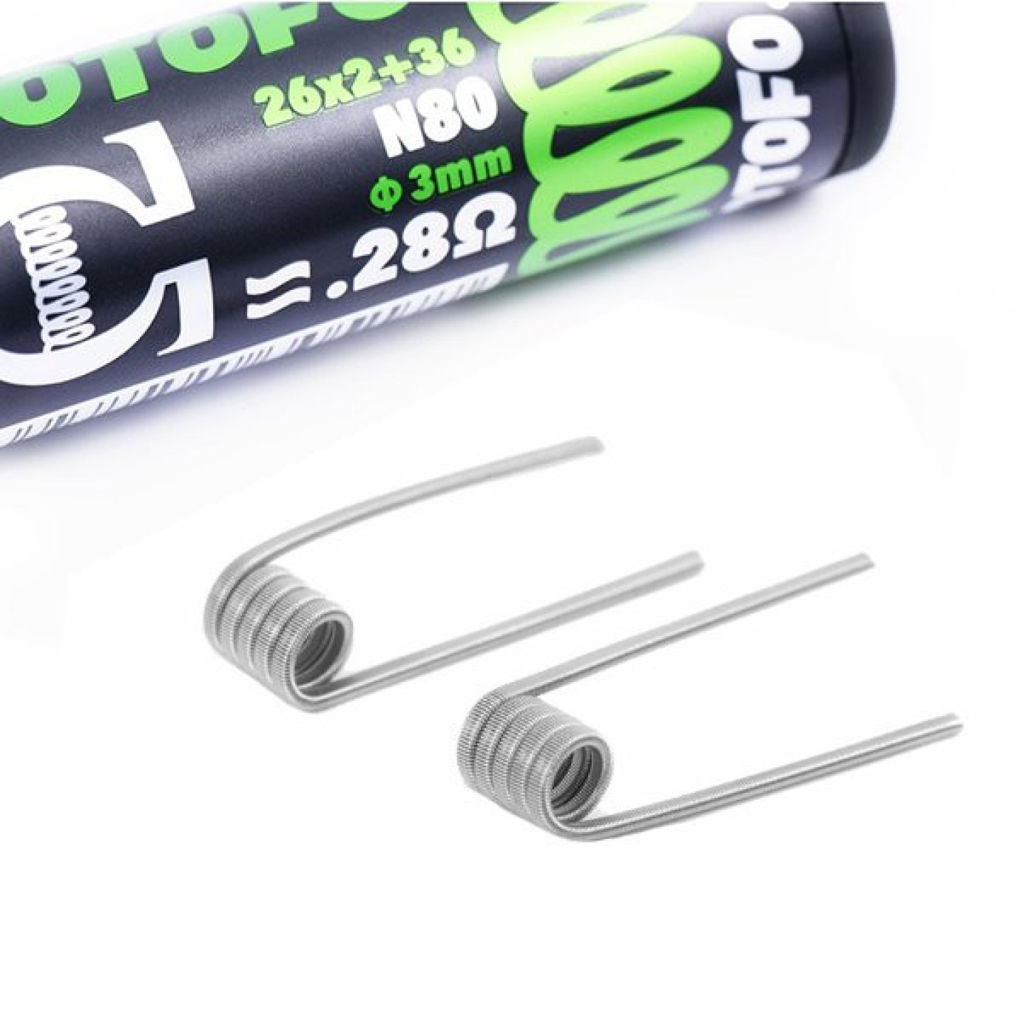 Coils Dual Core Fused Clapton x10 Wotofo, lot de 10