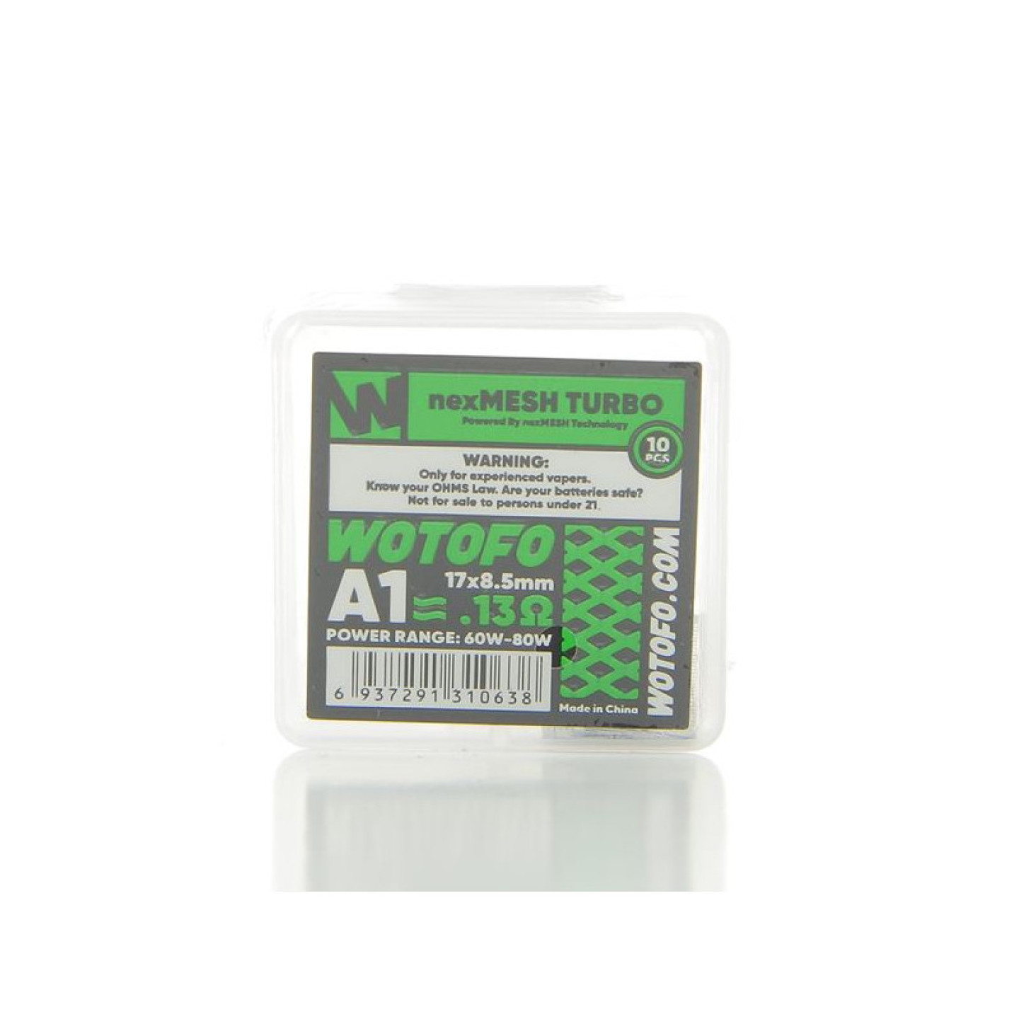 Résistances NexMesh x10 Wotofo, lot de 10