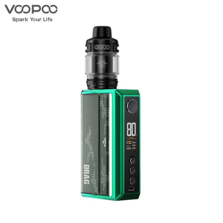 Kit Drag 5 Voopoo coloris Green