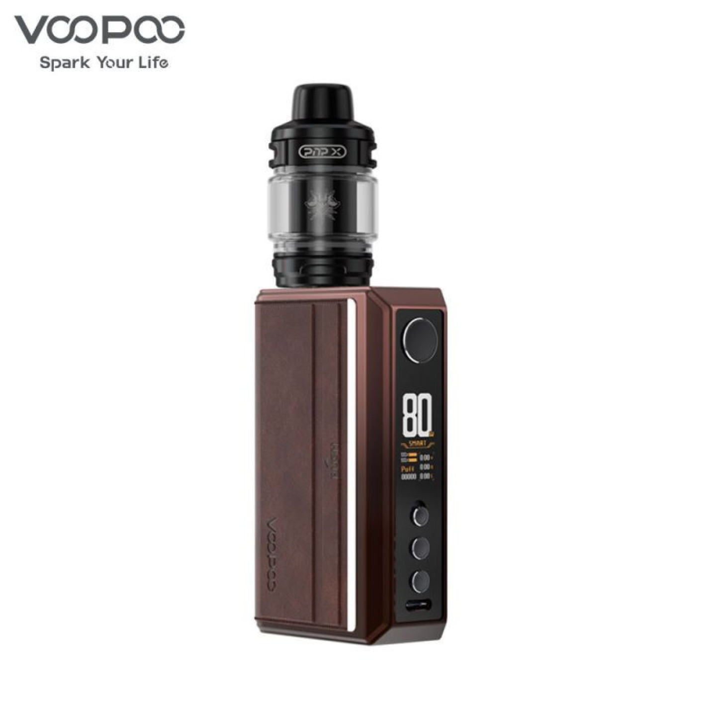 Kit Drag 5 Voopoo coloris Gradient Brown