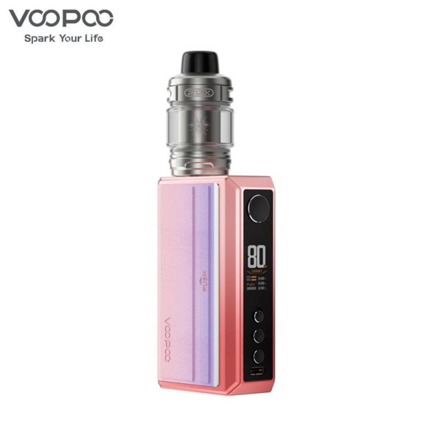 Kit Drag 5 Voopoo coloris Sakura Pink