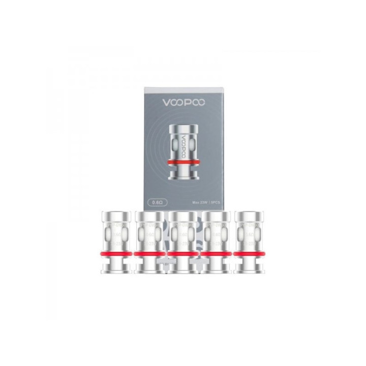 Résistances PnP DW Voopoo, lot de 5, valeur 0.6 ohm
