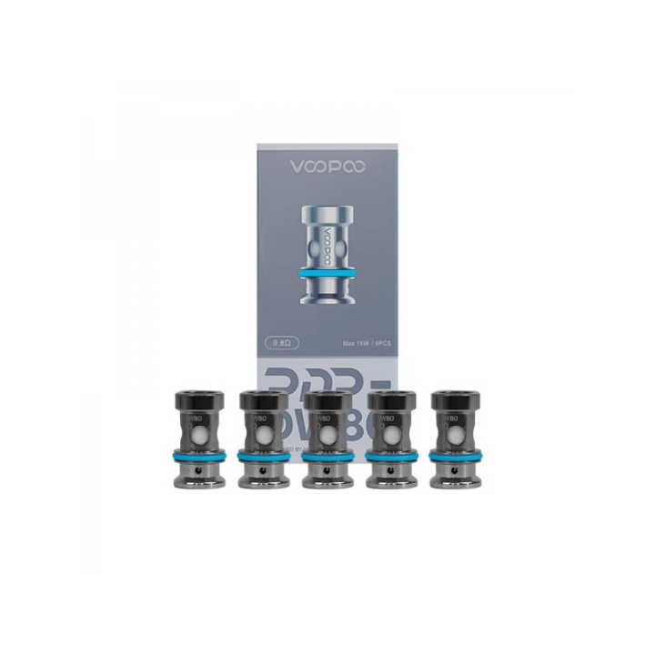 Résistances PnP DW Voopoo, lot de 5, valeur 0.8 ohm