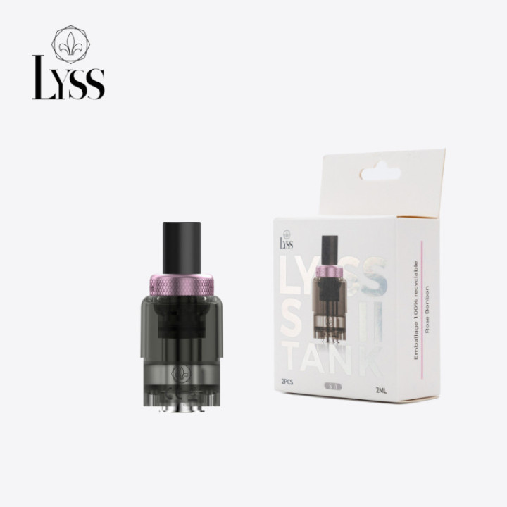 Cartouches Vides SII Lyss coloris Rose Bonbon