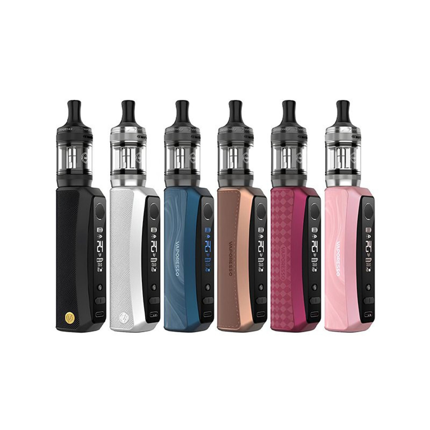 Gamme de coloris du kit GTX One Pro Vaporesso