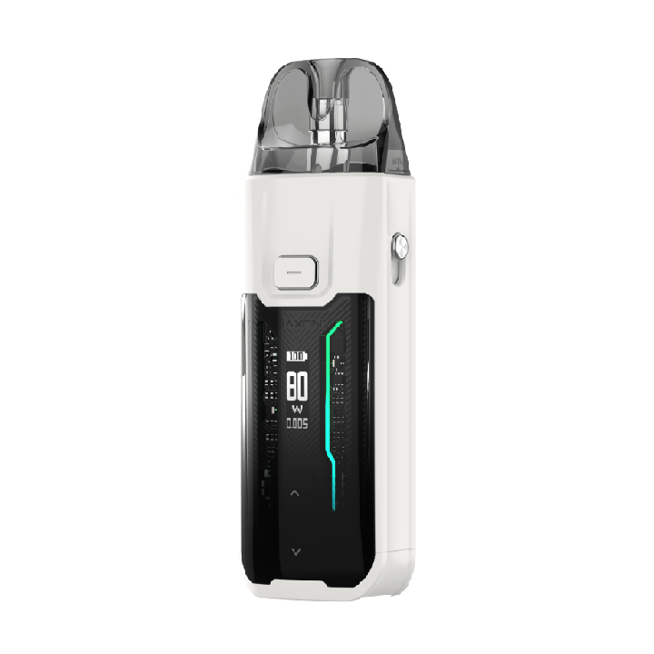 Kit Pod Luxe XR Max Vaporesso coloris White, vue de face