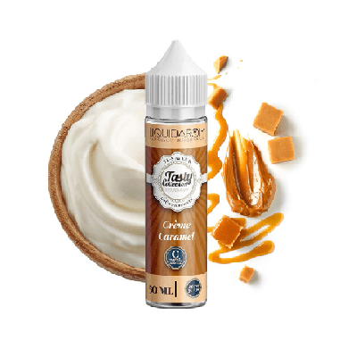 E-Liquide Crème Caramel 50ml - Tasty Collection - BYCLOPE