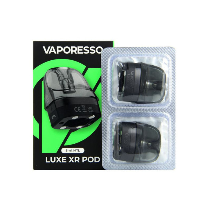 Boîte de 2 cartouches vides Luxe XR Vaporesso version MTL
