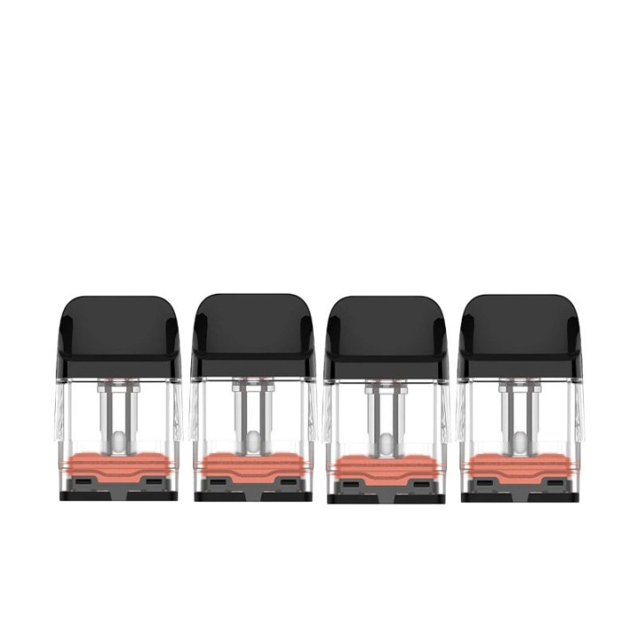 Quatre cartouches XROS COREX 3.0 Vaporesso 0.6 ohm à base orange
