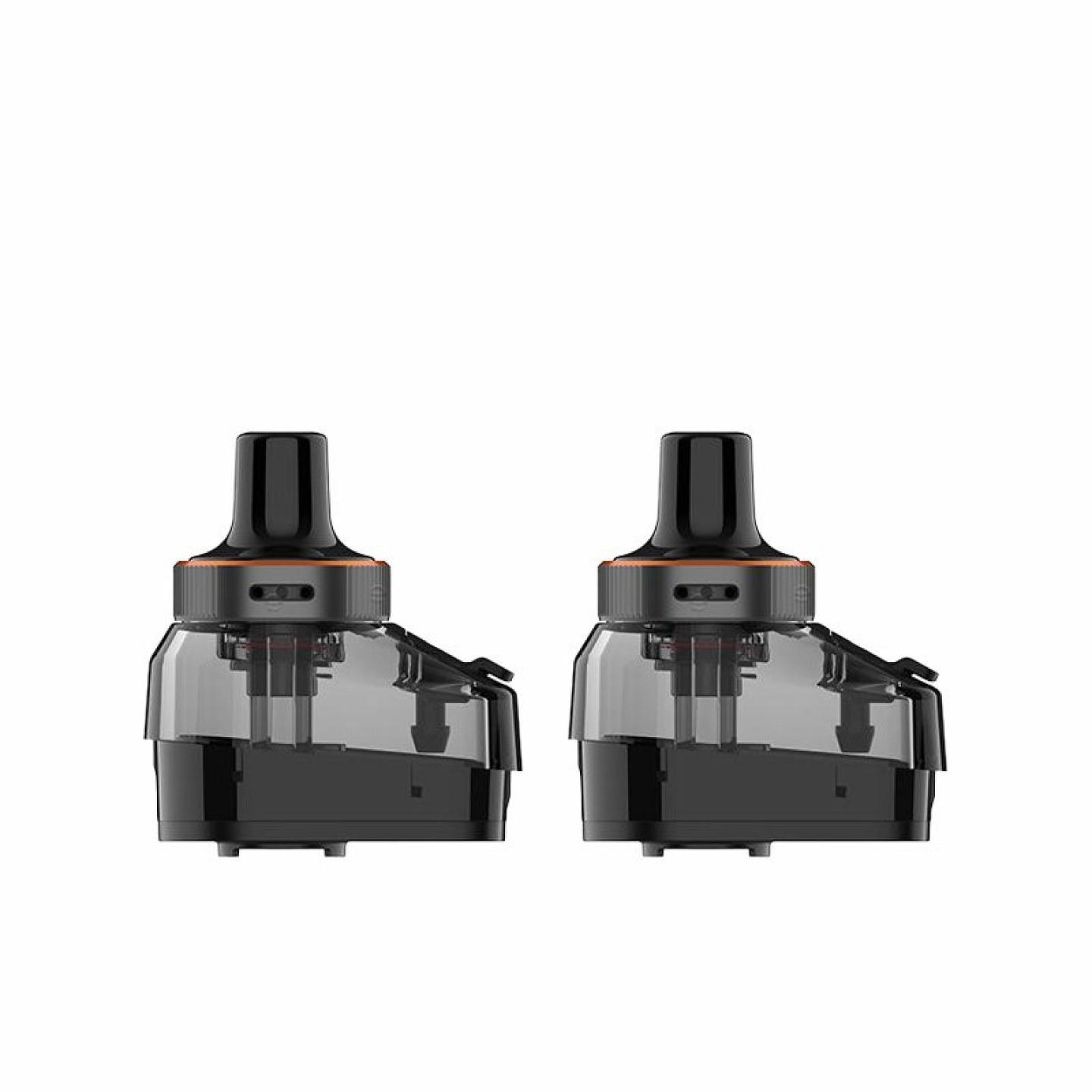 Deux cartouches vides Armour G Series Vaporesso version MTL, vue de face