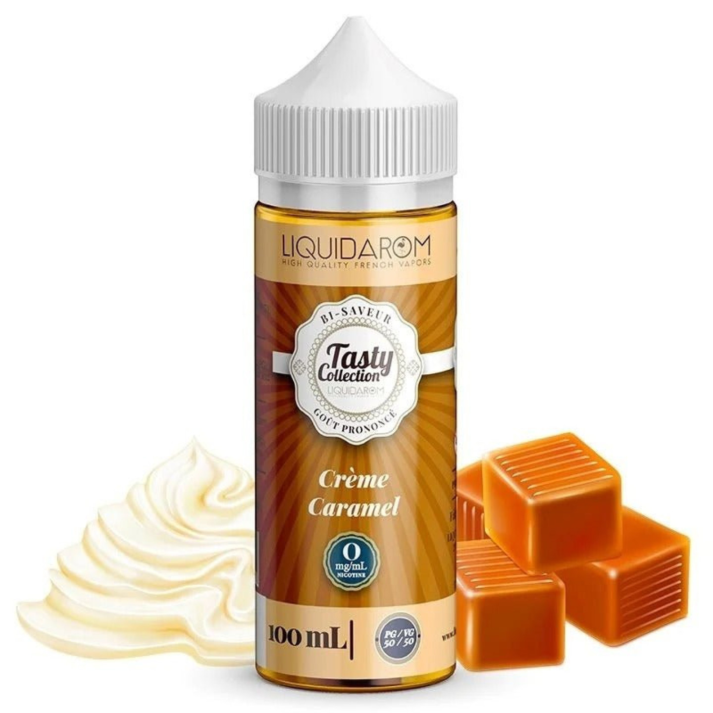 Crème Caramel - Tasty Collection - 100ml pdv* - BYCLOPE