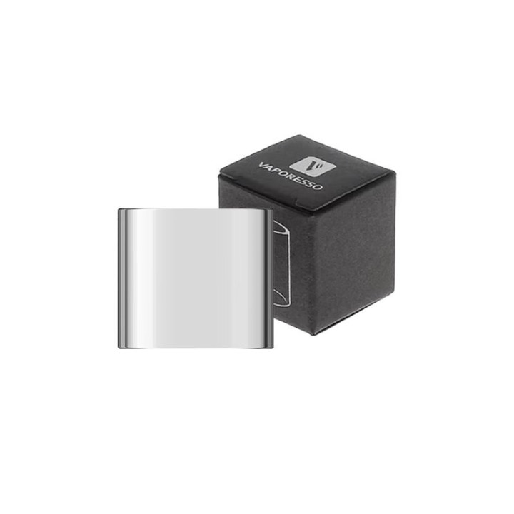 Pyrex droit XTank T Vaporesso 3 ml devant sa boîte noire