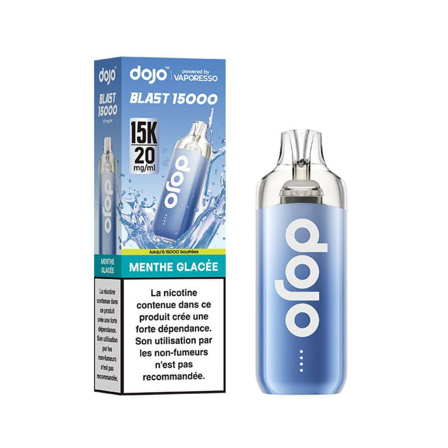 Kit Puff Dojo Blast 15K - Vaporesso - Menthe Glacée
