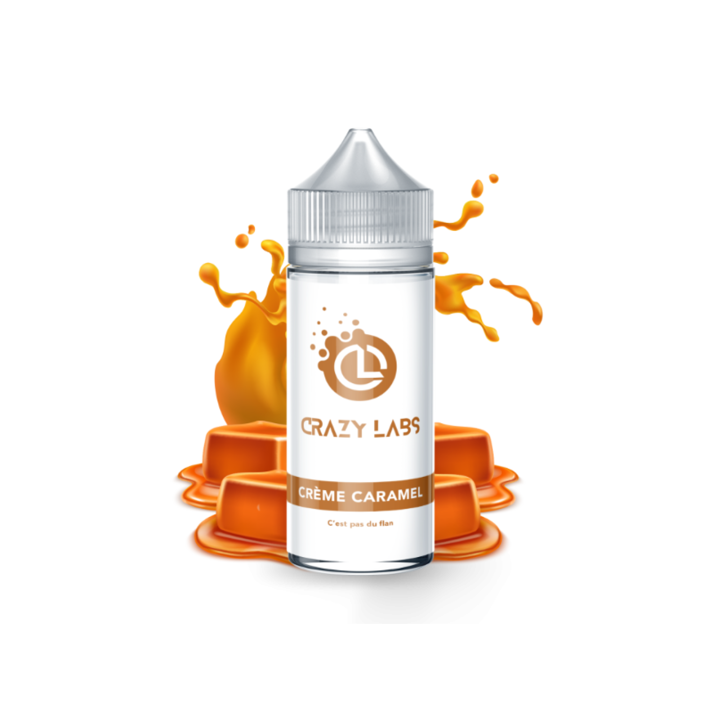 Crème Caramel 100ml - Crazy Labs