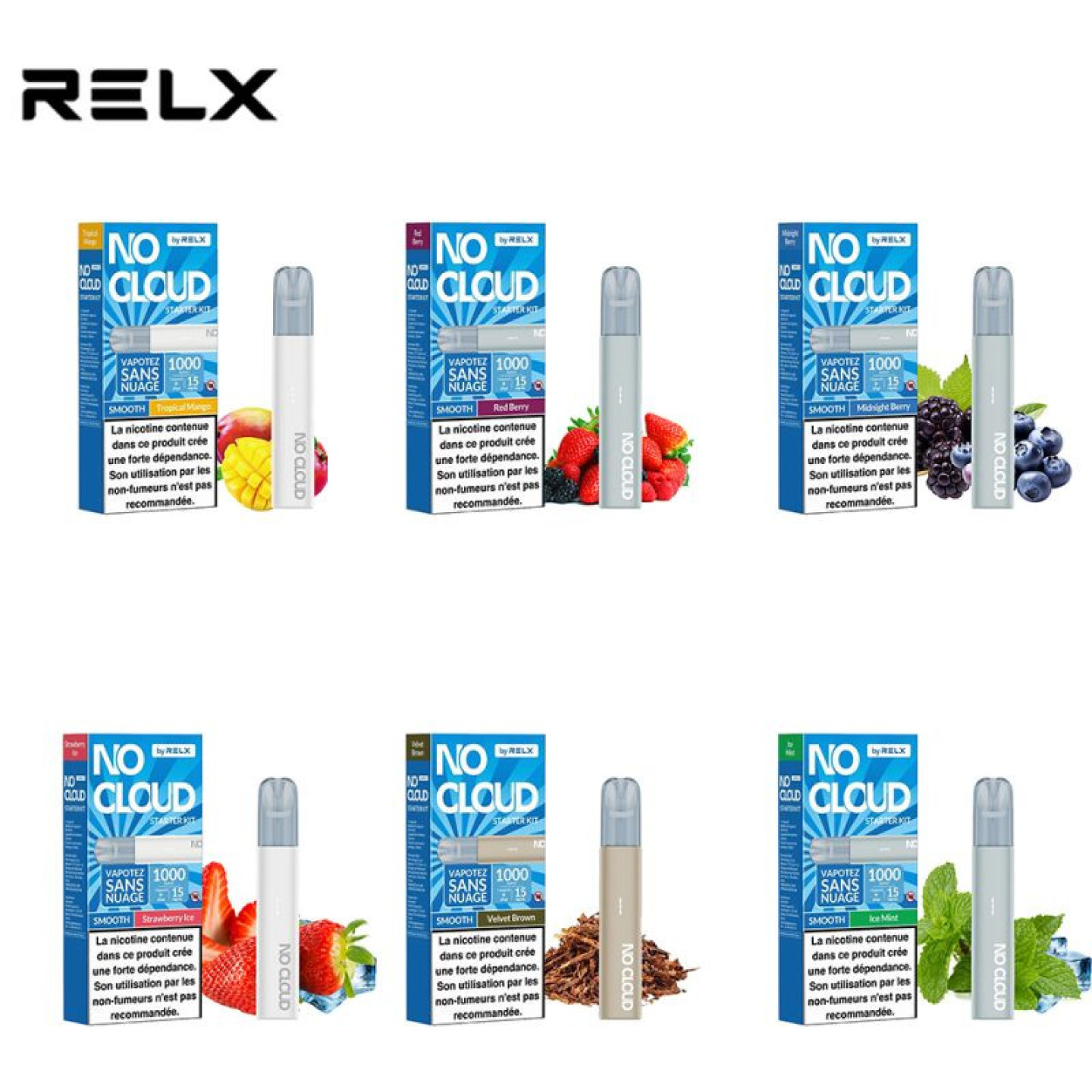 Kit Puff No Cloud Smooth - RELX