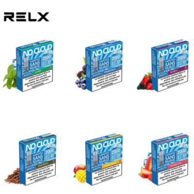 Cartouches No Cloud Smooth x2 - RELX