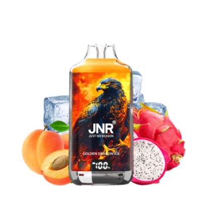 Puff 28K Falcon-X 20mg - JNR - Golden Dragon Ice | 2 fioles + 1 offerte - JNR