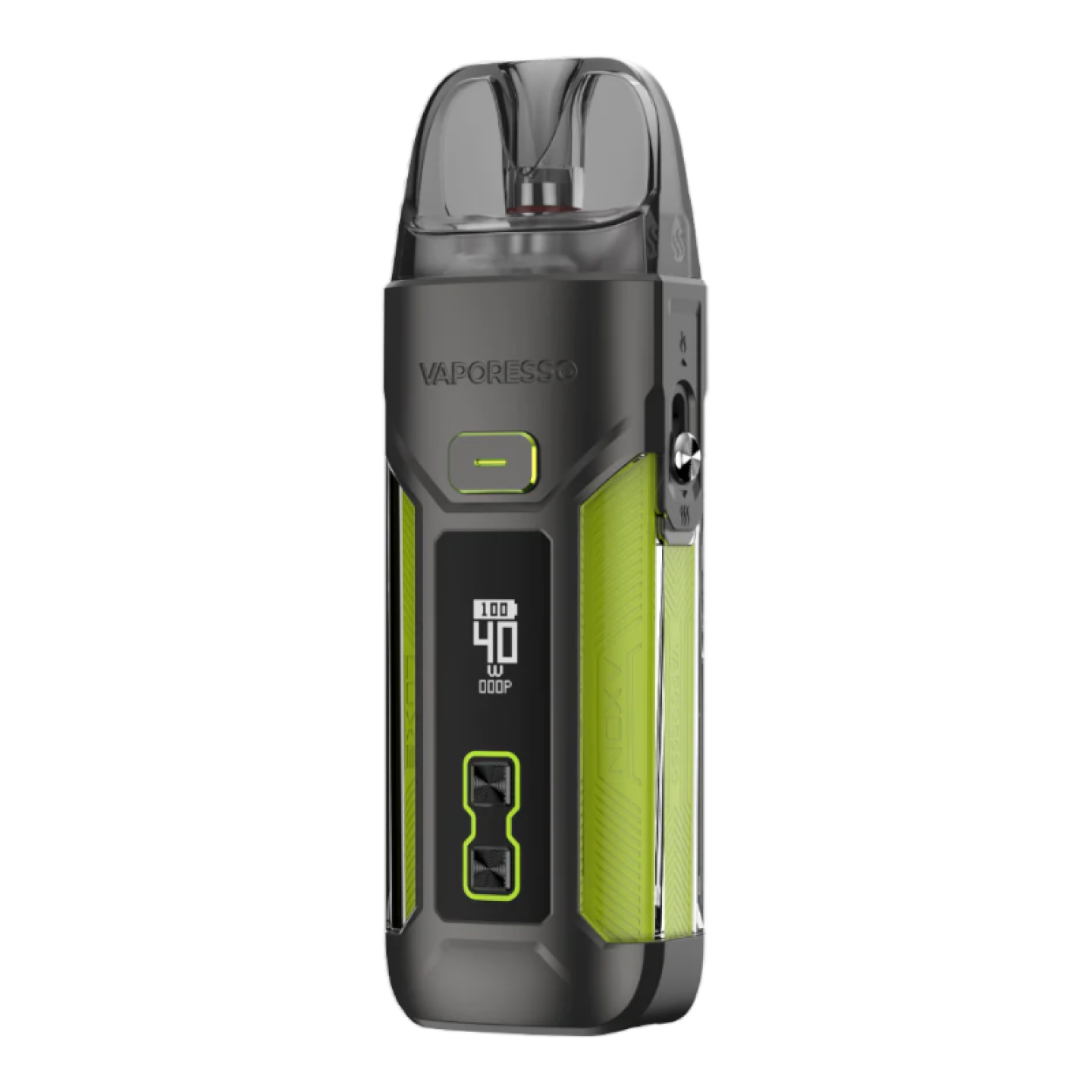 Kit Pod Luxe X Pro Vaporesso coloris Gunmetal Lime