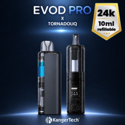 Puff Evod Pro X Tornadoliq 24K - Kangertech