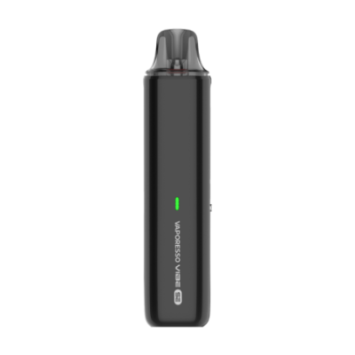Kit Pod Vibe SE Vaporesso coloris Black, vue de face