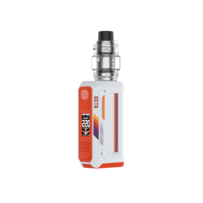 Kit Armour Octa Vaporesso coloris Aero White, vue de face
