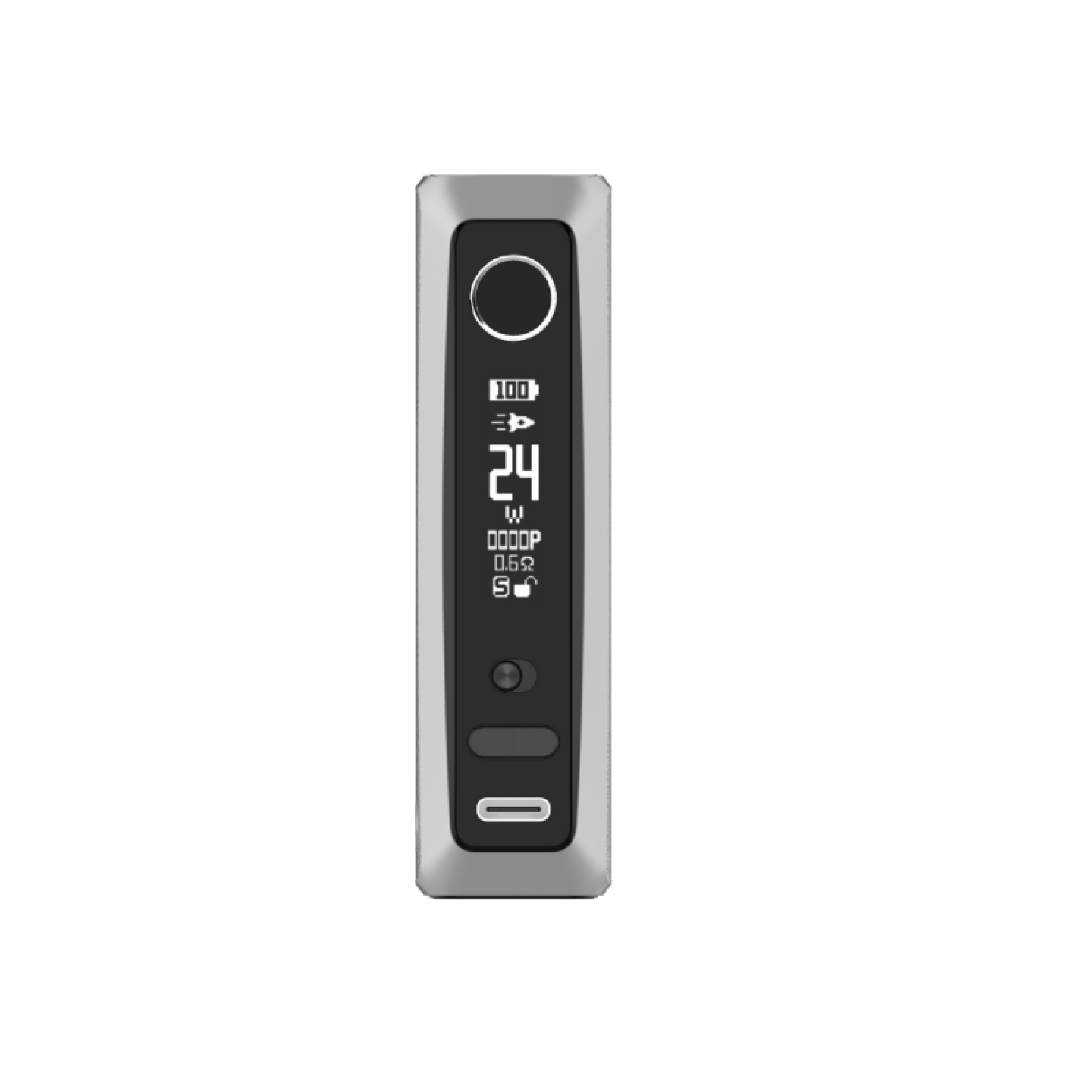 Box GTX One Pro Vaporesso coloris Silver