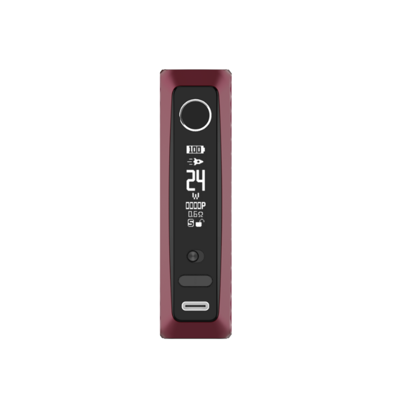 Box GTX One Pro Vaporesso coloris Red