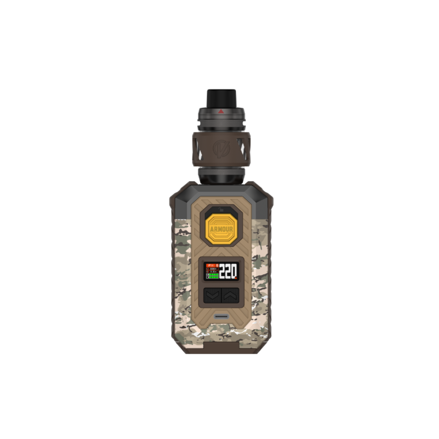 Kit Armour Max Vaporesso coloris Camo Brown