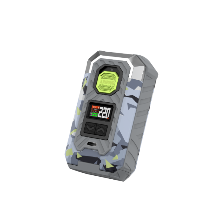 Box Armour Max Vaporesso coloris Camo Blue