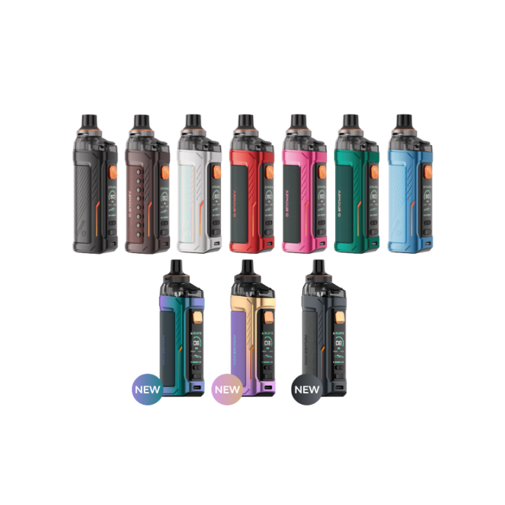 Gamme de coloris du kit pod Armour G Vaporesso